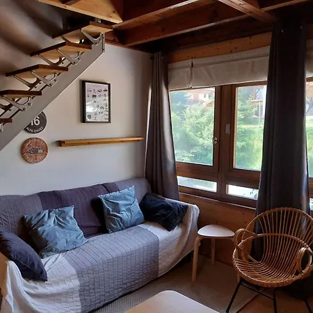 2 Pieces Pour 5 Pers, Au Pied Des Pistes, 24m², Vieil Alpe, Alpe D'huez - Fr-1-405-217 *